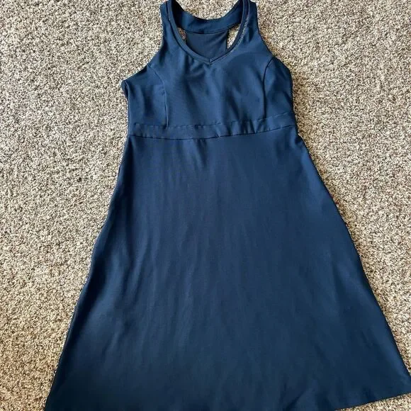 Mondetta Luxury + Performance Women’s Blue Athletic Dress Size Medium - Picture 5 of 11